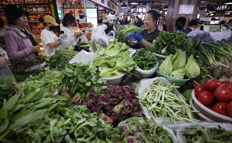 中国5月CPI略降 核心CPI同比涨幅扩大