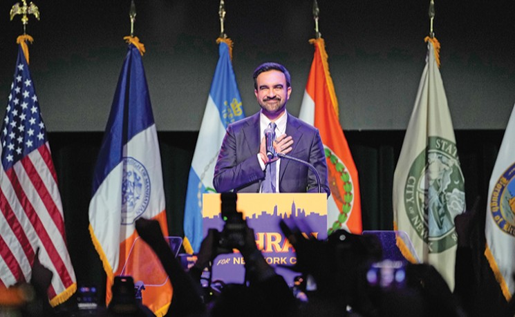 34岁曼达尼当选第111任纽约市长 创造历史