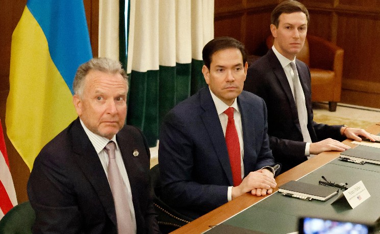 美乌佛州会谈结束　卢比奥说&ldquo;有更多工作要做&rdquo;