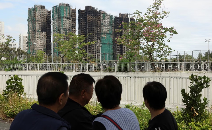 香港公寓火灾死亡人数升至159人 其中包括婴儿