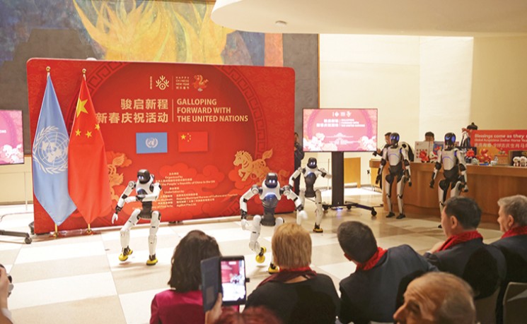 &ldquo;骏启新程&rdquo;中国常驻联合国代表团喜庆马年新春