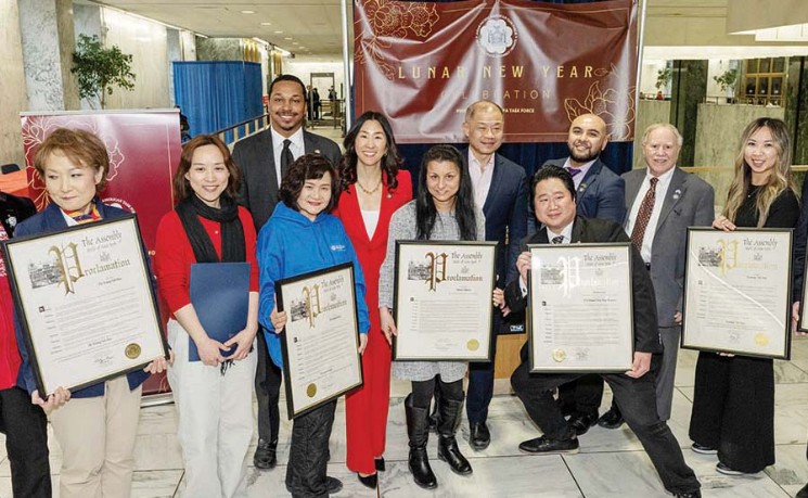 州众议会亚太裔工作组庆祝农历新年假期 表彰社区人士