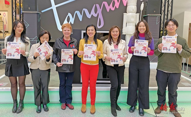 黄敏仪联合众民代2/15法拉盛天广新天地庆农历新年