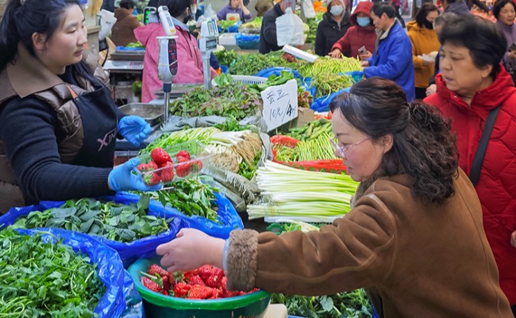 2月中国CPI同比涨1.3% 涨幅为近三年来最高