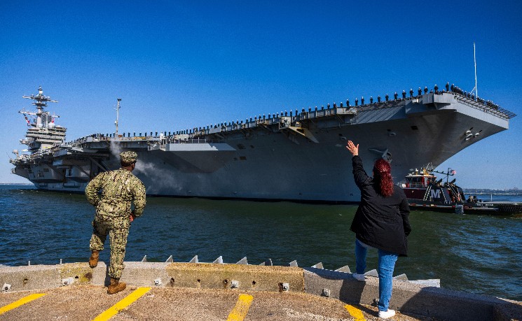 &ldquo;布什&rdquo;号绕道非洲前往中东 美军剑指&ldquo;三航母&rdquo;施压伊朗