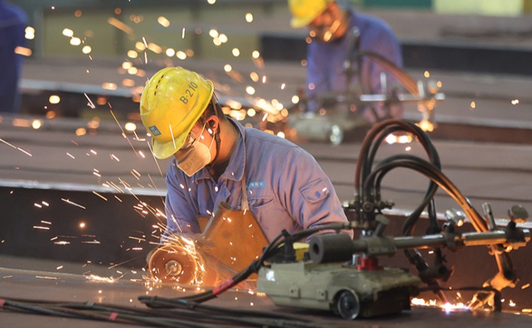 中国今年一季度GDP同比增长5%