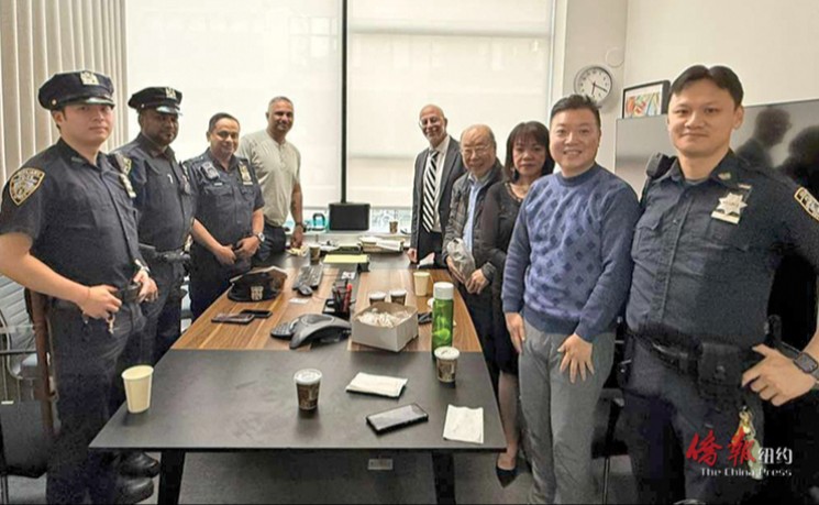 王镝携社区代表晤市警总局交通部门探讨改善坚尼路交通安全等问题