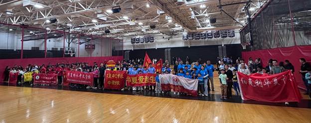 A group of people holding flags

AI-generated content may be incorrect.