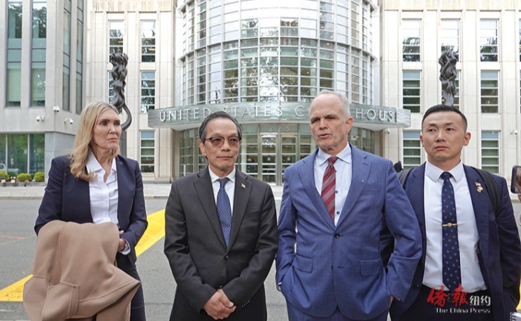 涉纽约华埠运营海外警务站 卢建旺外国代理人罪名成立