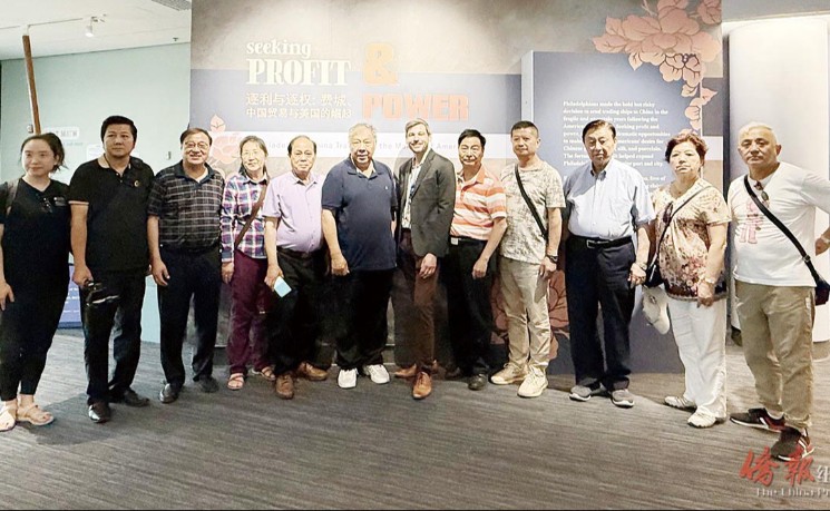 庆建国250周年 纽约华社团体赴费城寻忆美华历史