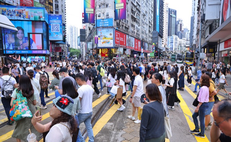 香港5月整体消费物价同比上升2%