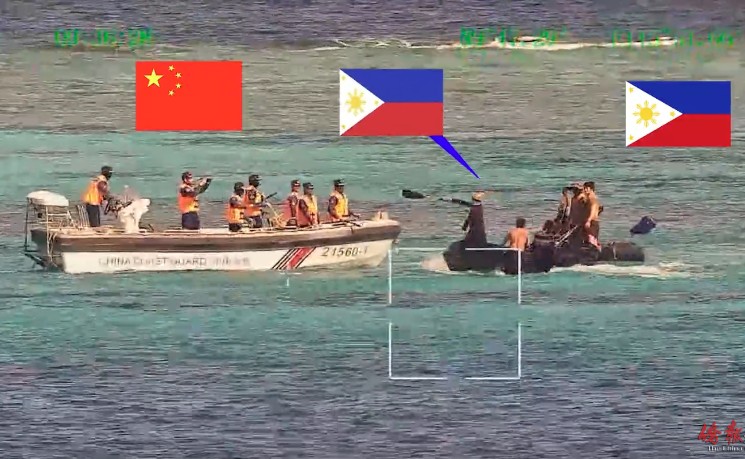 菲指海军人员被击伤 中国海警：颠倒黑白反诬中方