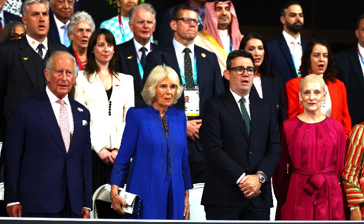 英国新首相伯纳姆亮相2026年英联邦运动会
