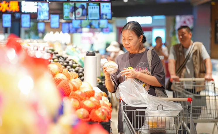 8月份中国CPI同比上涨0.8% 环比由降转涨