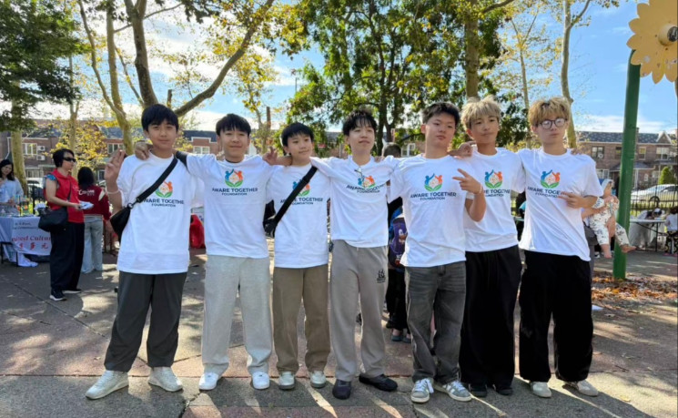 Aware Together布鲁克林慈善义卖 筹集青年科研奖学金 &bull; 
 聚焦罕见癌症研究 负责人Leon Zheng与Tanner Chen号召青年学子传递微光