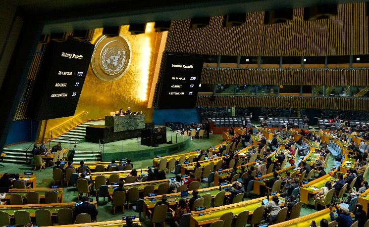 联大通过决议再次敦促美国终止对古巴封锁
