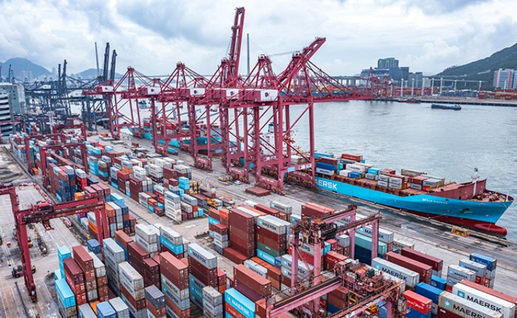 香港9月商品整体出口货值同比升64.9% 创逾40年来最大单月增幅